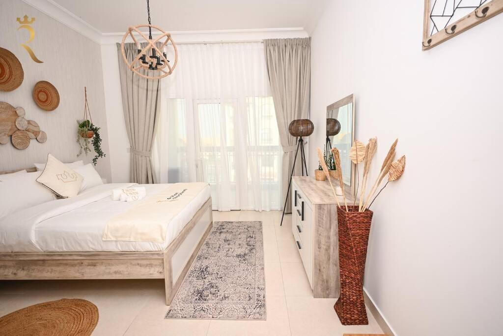 Yas Natura Bliss 1Br Apartment Abu Dhabi Esterno foto