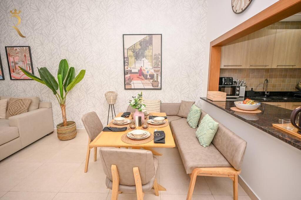 Yas Natura Bliss 1Br Apartment Abu Dhabi Esterno foto
