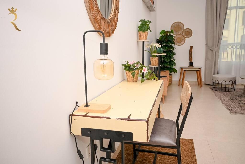 Yas Natura Bliss 1Br Apartment Abu Dhabi Esterno foto