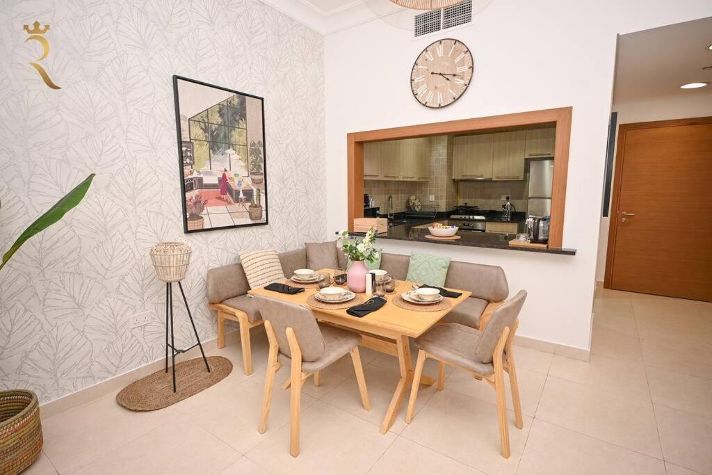 Yas Natura Bliss 1Br Apartment Abu Dhabi Esterno foto