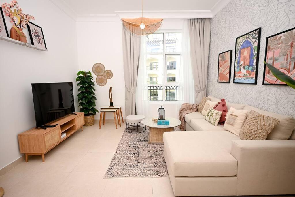 Yas Natura Bliss 1Br Apartment Abu Dhabi Esterno foto