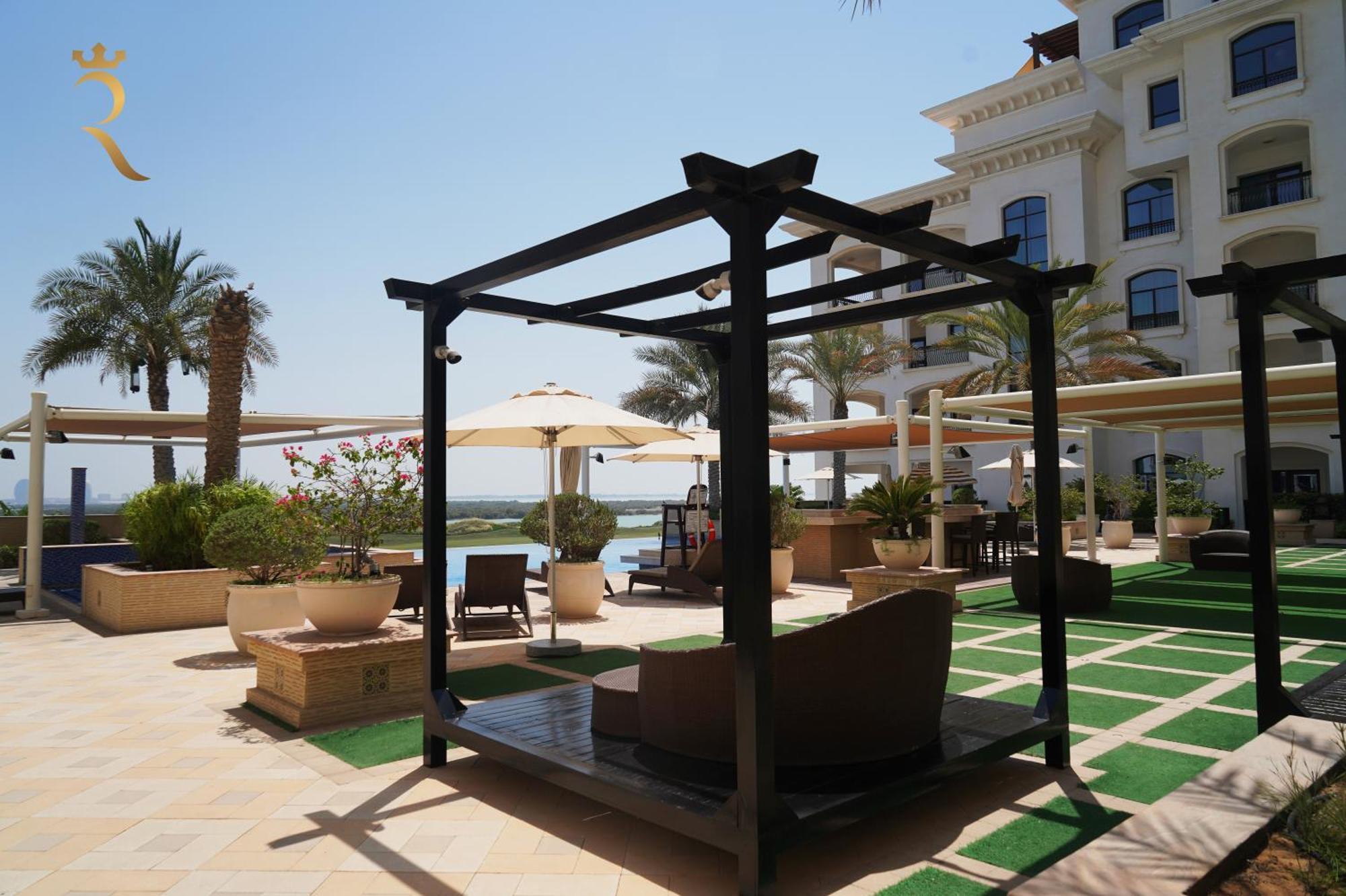Yas Natura Bliss 1Br Apartment Abu Dhabi Esterno foto