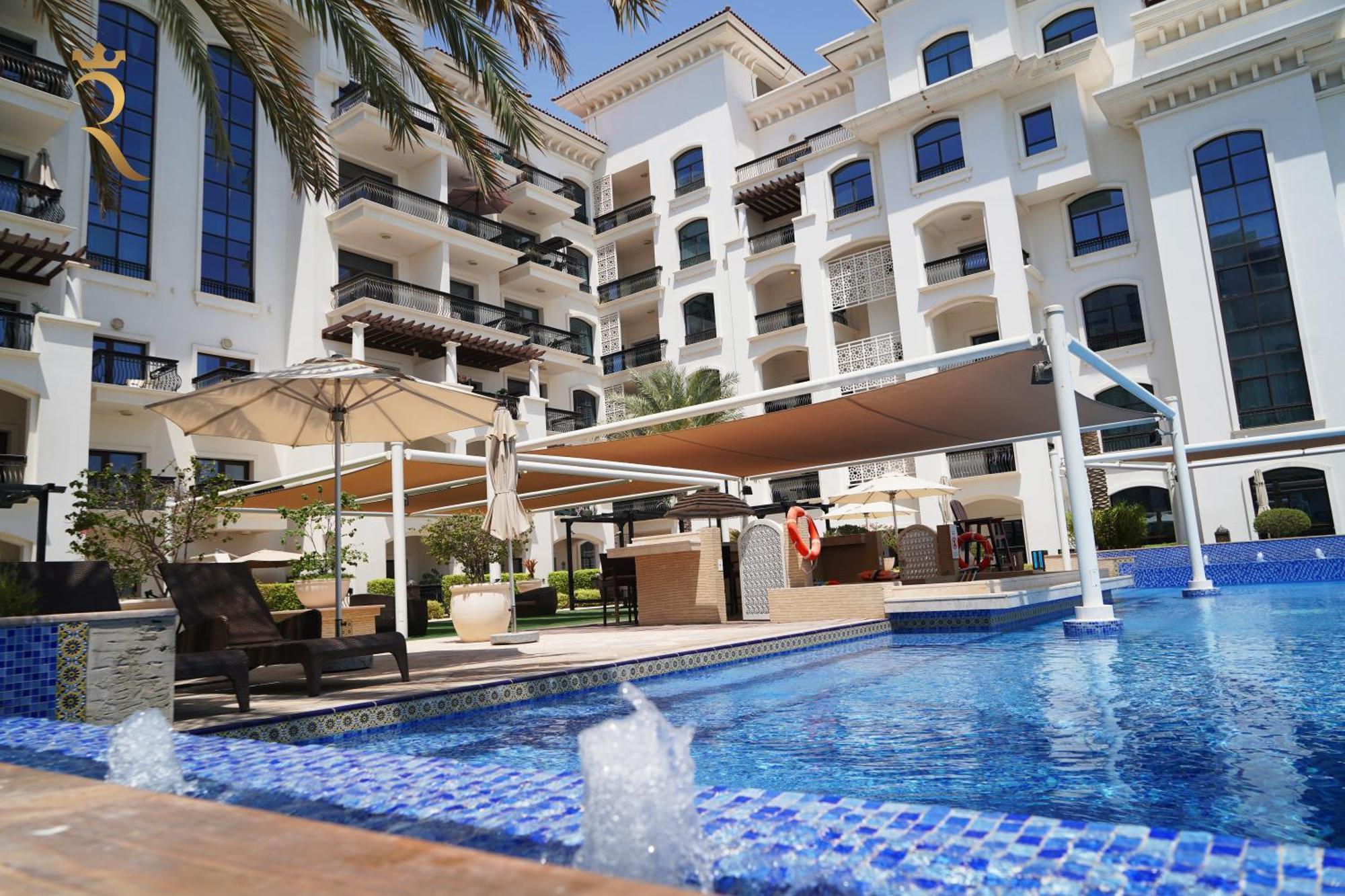 Yas Natura Bliss 1Br Apartment Abu Dhabi Esterno foto