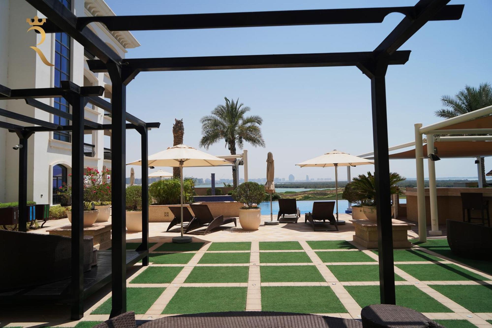 Yas Natura Bliss 1Br Apartment Abu Dhabi Esterno foto