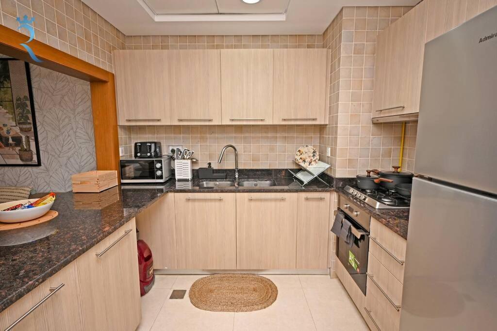 Yas Natura Bliss 1Br Apartment Abu Dhabi Esterno foto