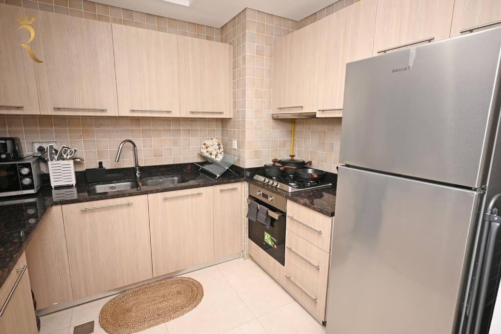 Yas Natura Bliss 1Br Apartment Abu Dhabi Esterno foto